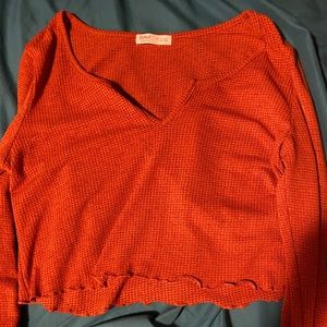 Orange long sleeve